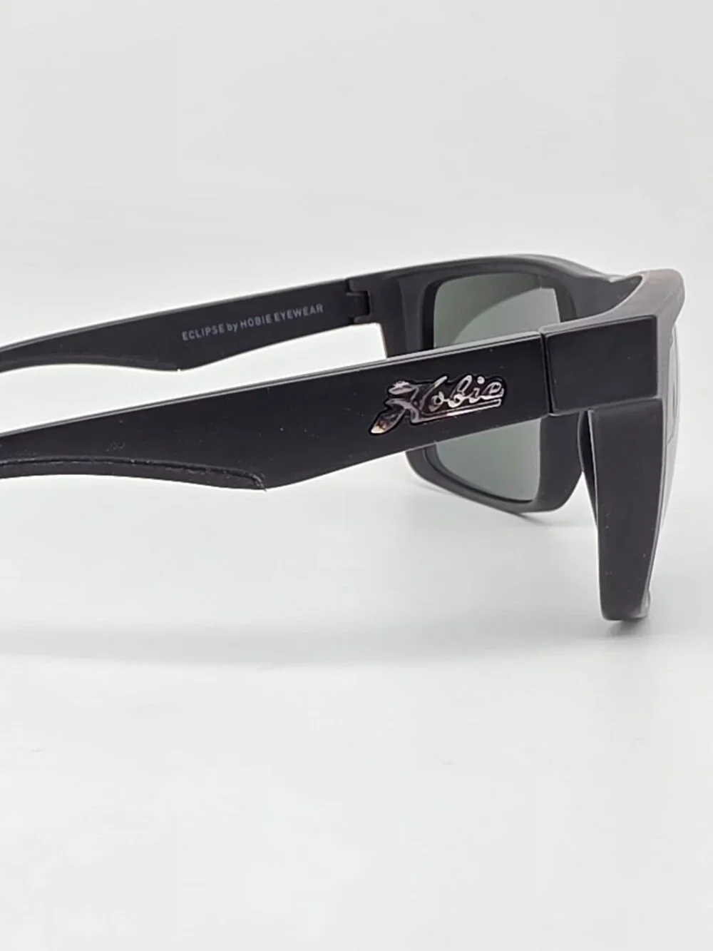 Hobie Eclipse R4L Matte Black Frame Polarized Silver Mirror Lens Sunglasses 58mm